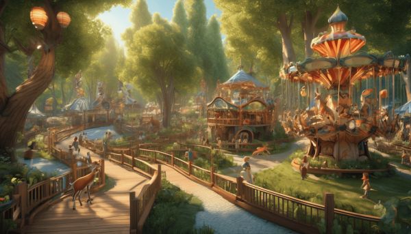 Le bois des lutins : parcs de loisirs magiques pour toute la famille